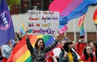 Thousands March in Northern Ireland for Same Sex Marriage