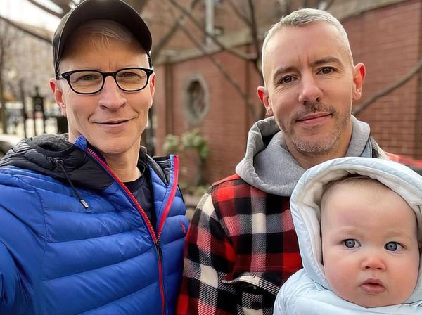 Watch: Co-Parenting's the Thing for Anderson Cooper and Live-in Ex- Benjamin Maisani 