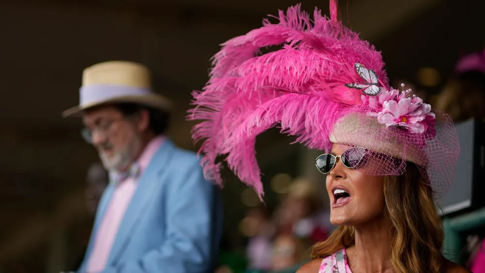 Colorful Plumed Hats Fills Churchill Downs as Fans Embrace the 151st Kentucky Derby
