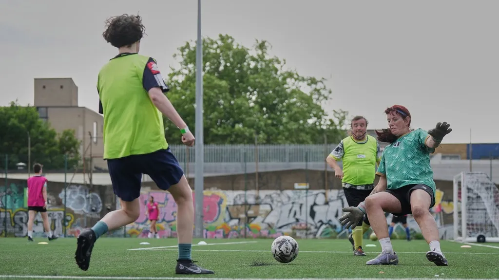On the Day Transgender Women Soccer Players Face a Ban in England, they Play On