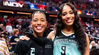 WNBA Stars Natasha Cloud and Isabelle Harrison Celebrate Love and Visibility with New York Liberty